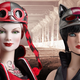 Illustration for article titled Harley Quinn and Catwoman Become Biker Barbies With Tonners Gotham City Garage Dolls